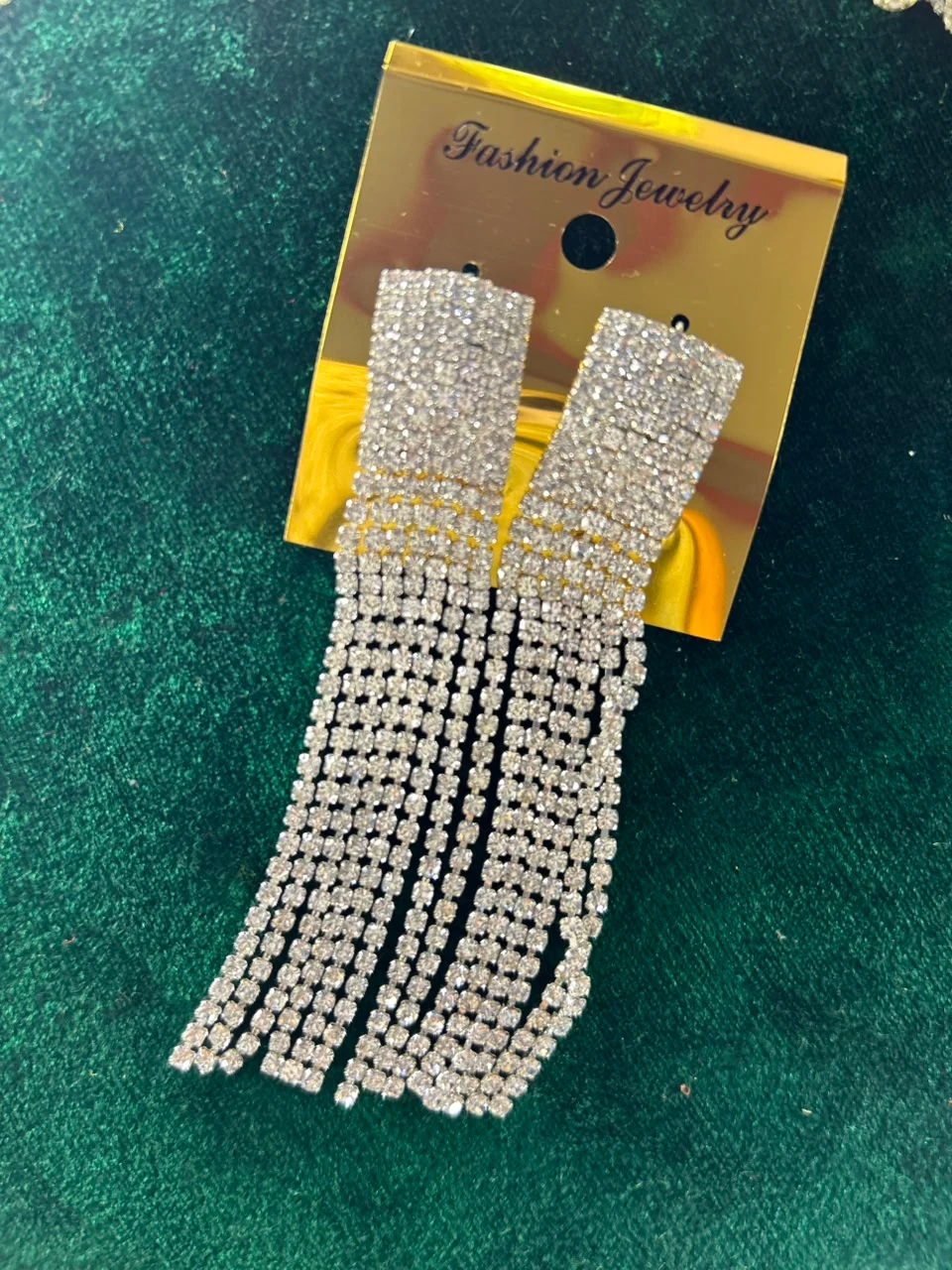 Luxury Silver Earrings